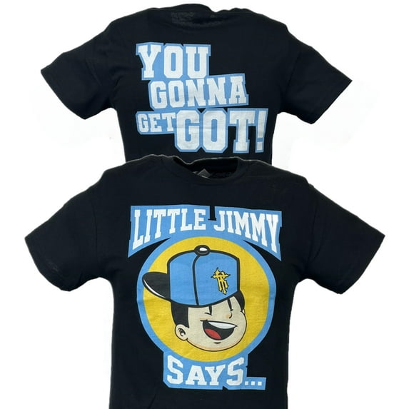 R Truth Little Jimmy You Gonna Get Got Black T-shirt