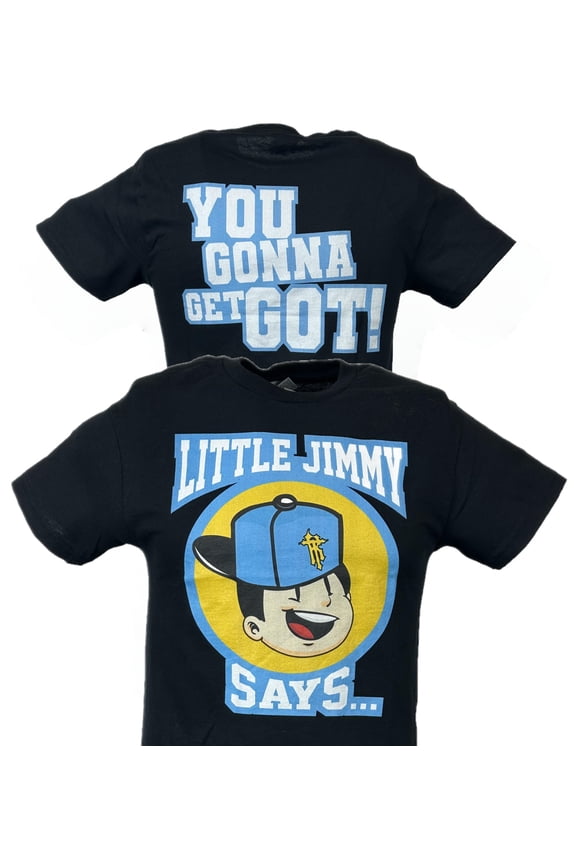 R Truth Little Jimmy You Gonna Get Got Black T-shirt