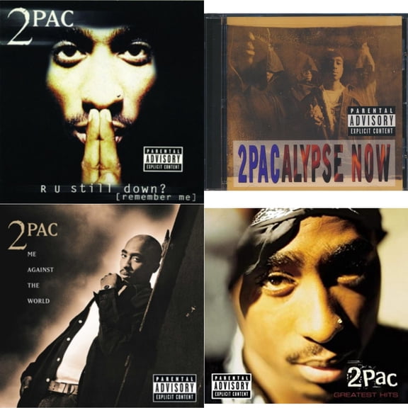 R U Still Down & 2Pacalypse Now & Me Against World & Greatest Hits [CD Bundle]
