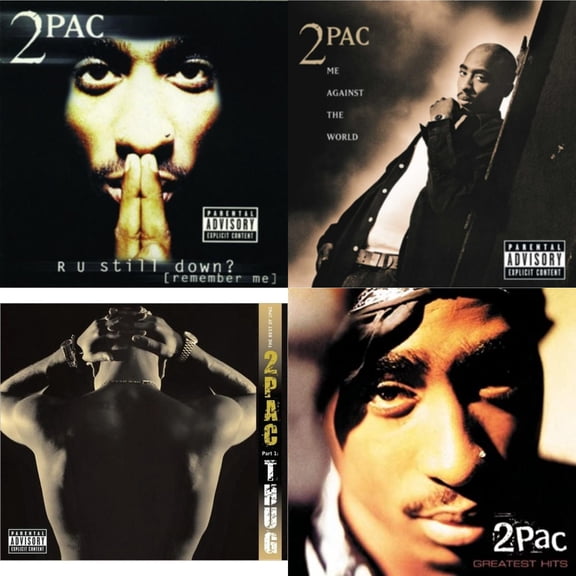 R U Still Down & Me Against World & Best Of 2Pac Part 1: Thug & Greatest Hits [CD Bundle]