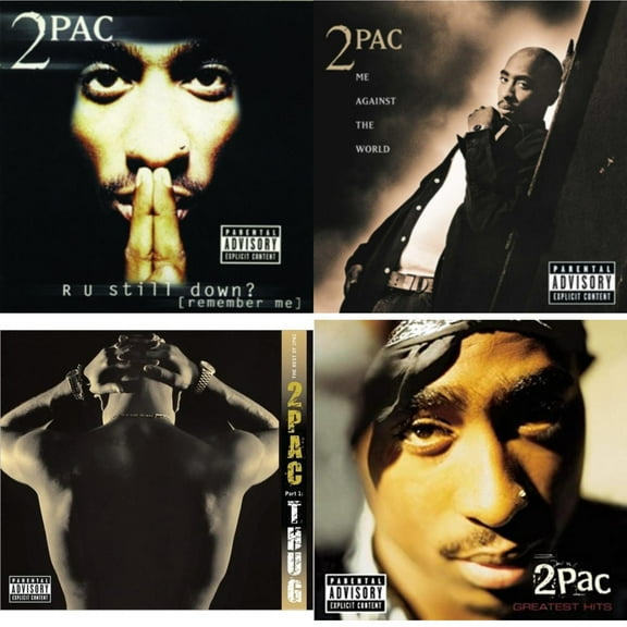 R U Still Down & Me Against World & Best Of 2Pac Part 1: Thug & Greatest Hits [CD Bundle]