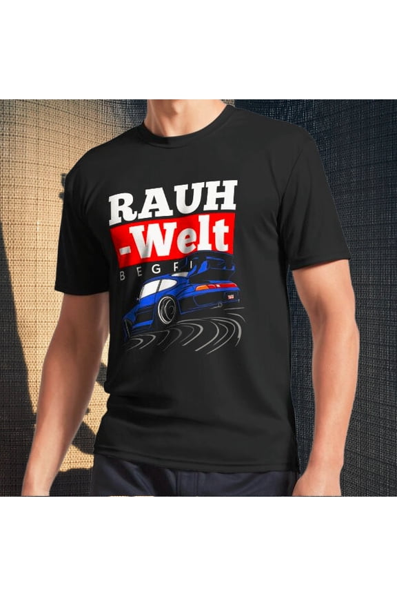 R W B (blue) Active T-Shirt Logo Men's T-Shirt Funny Size S to 5XL
