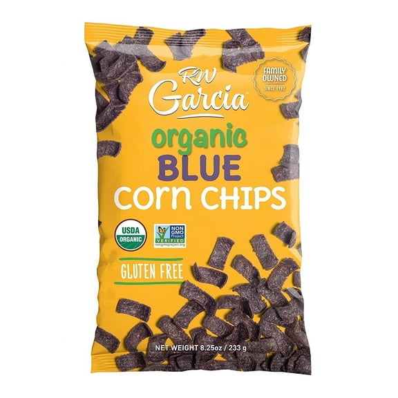 R. W. Garcia Organic Corn Chips Blue Corn - 7.5 oz