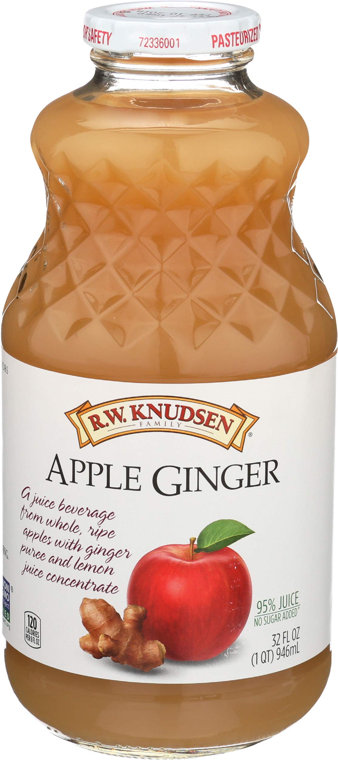 R.W. Knudsen Apple Ginger Juice, 32 Fl Oz