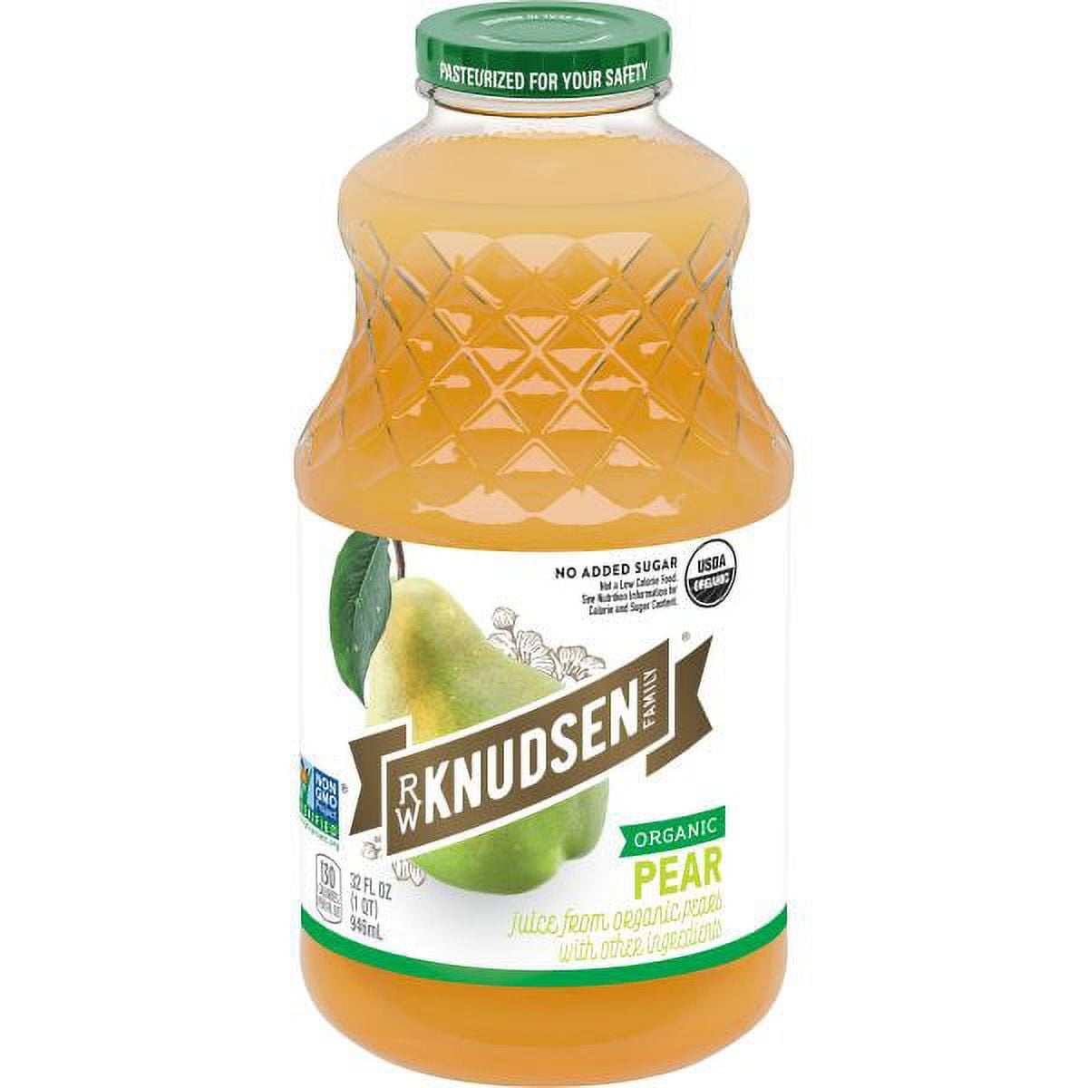 R.W. Knudsen Family Organic Pear Juice, 32 oz (Packaging May Vary)