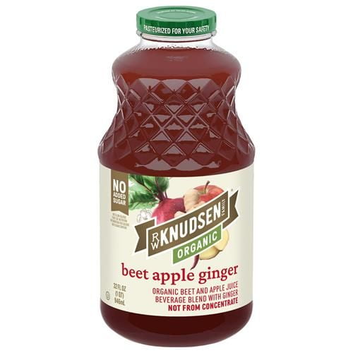 R.W. Knudsen, Organic Beet Apple Ginger Juice Beverage, 32 Fl Oz - Pack of 2