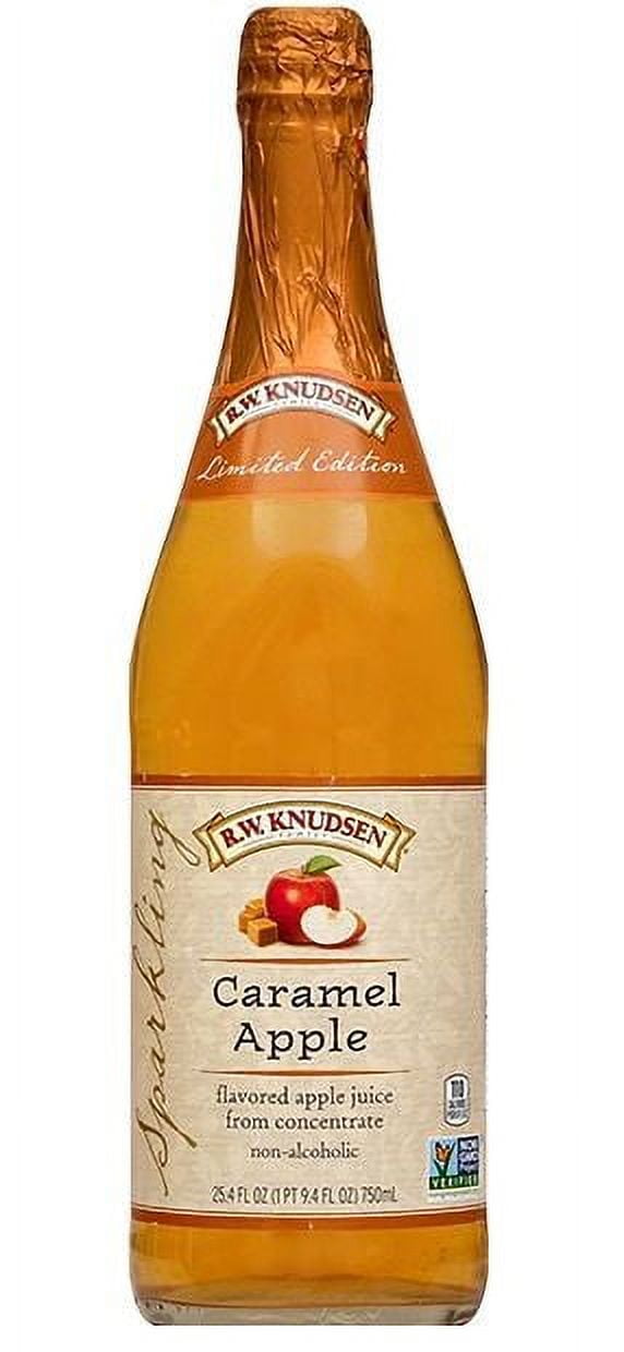 R.W. Knudsen Sparkling Juice, Caramel Apple, 25.4 Fl Oz, 1 Ct