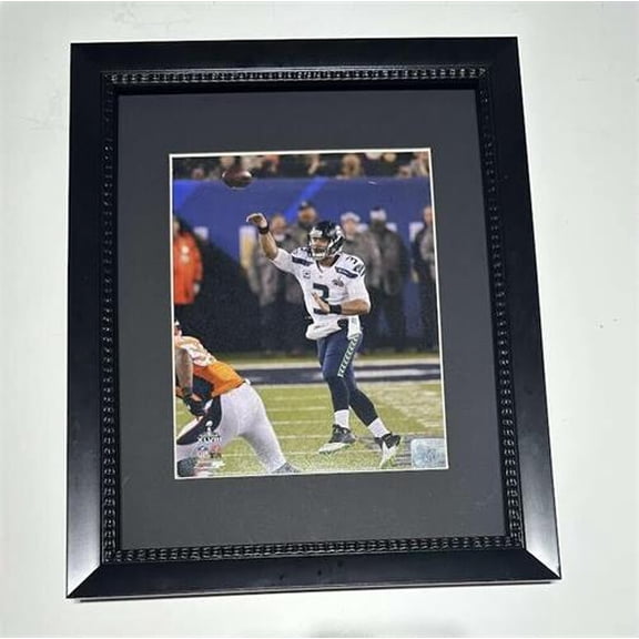 R.Wilson -  Seattle Team Football 11x14 Frame