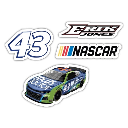 R and R Imports #43 Sport Cup Series 4 Pack Laser Cut Decal