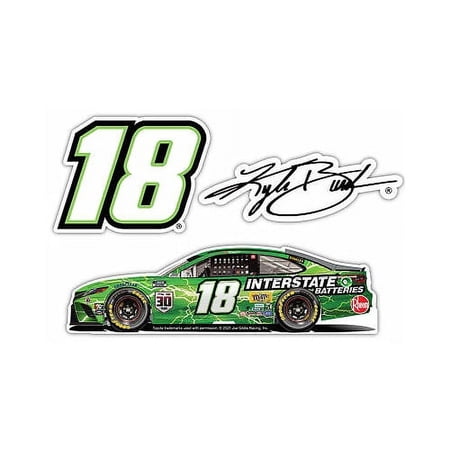 R and R Imports Sport #18 3 Pack Laser Cut Decal
