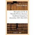 thumbnail image 1 of Réception de M. de Mazade-Percin, discours. Académie française, 6 décembre 1883 (Paperback), 1 of 1