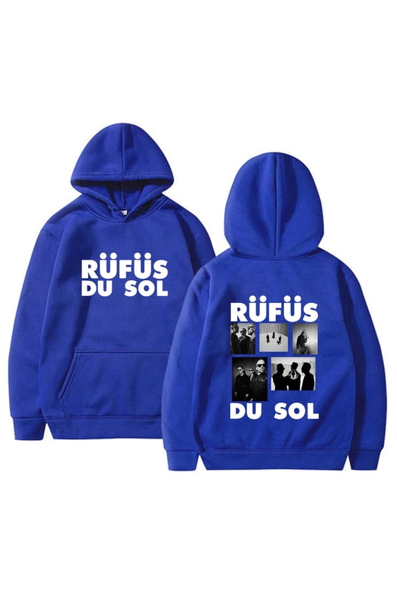 Rüfüs Du Sol Member New Logo Pullover Hoodies Merch Long Sleeve Hooded Sweatshirt Unisex Harajuku Tops