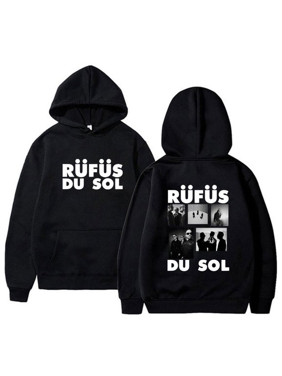 Rüfüs Du Sol Member New Logo Pullover Hoodies Merch Long Sleeve Hooded Sweatshirt Unisex Harajuku Tops