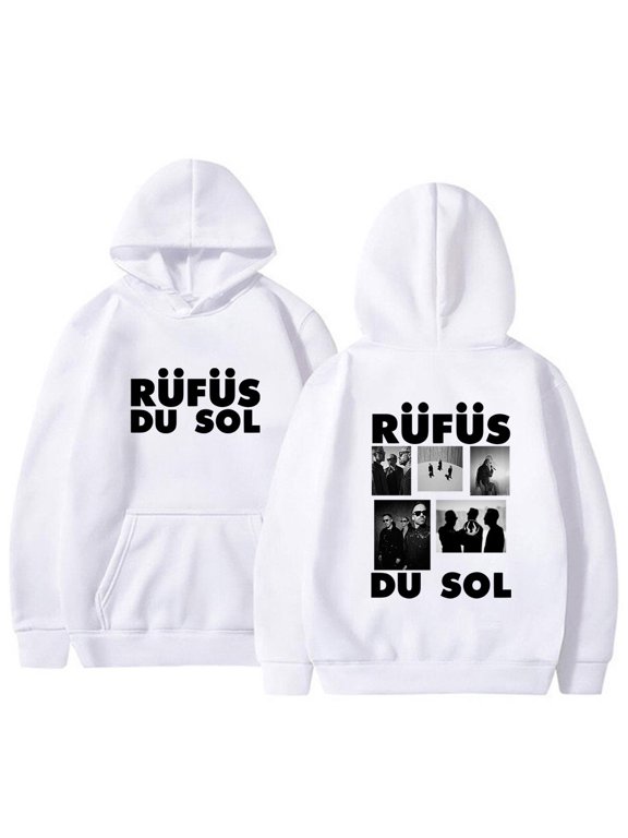 Rüfüs Du Sol Member New Logo Pullover Hoodies Merch Long Sleeve Hooded Sweatshirt Unisex Harajuku Tops