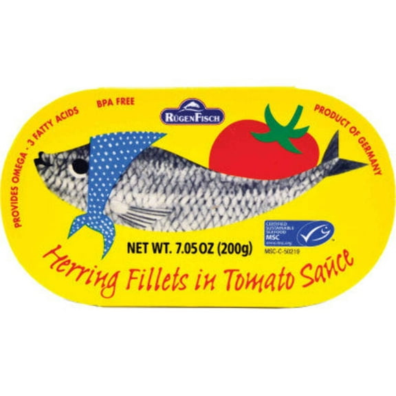 Rgenfisch Retro Herring in Tomato Sauce