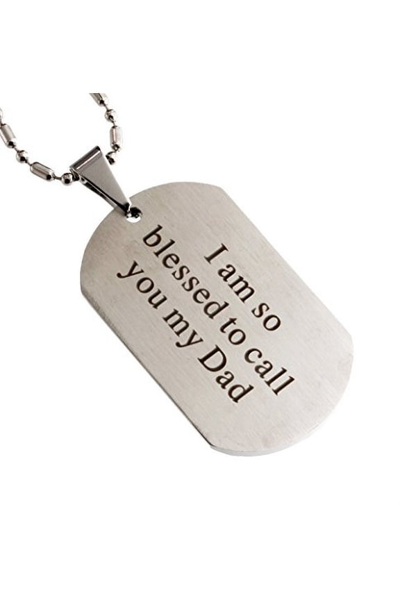 Stainless Steel Cross Pendant for Father