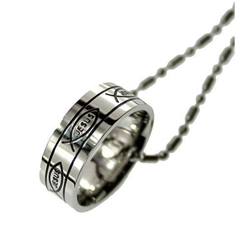 Christian fish deals symbol jewelry