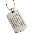 thumbnail image 1 of R.h. Jewelry Stainless Steel Sentiment Pendant Dog Tag for Your Brother, 1 of 3