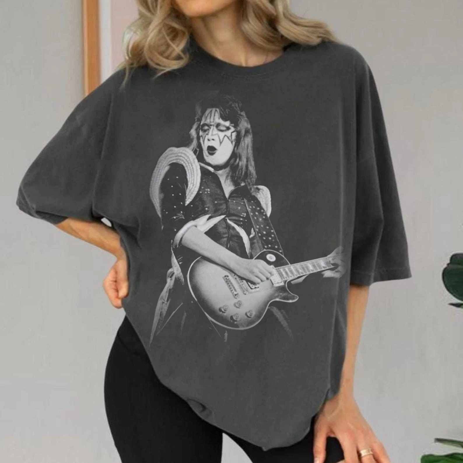 T-Shirt Unisexe R.I.P Ace Frehley (KISS) - Coton, Toutes Tailles, Neuf Avec Étiquette