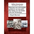 thumbnail image 1 of Réponse aux principales questions qui peuvent être faites sur les Etats-Unis de l'Amerique. (Paperback), 1 of 1