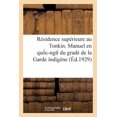 thumbnail image 1 of Résidence supérieure au Tonkin (Paperback), 1 of 1