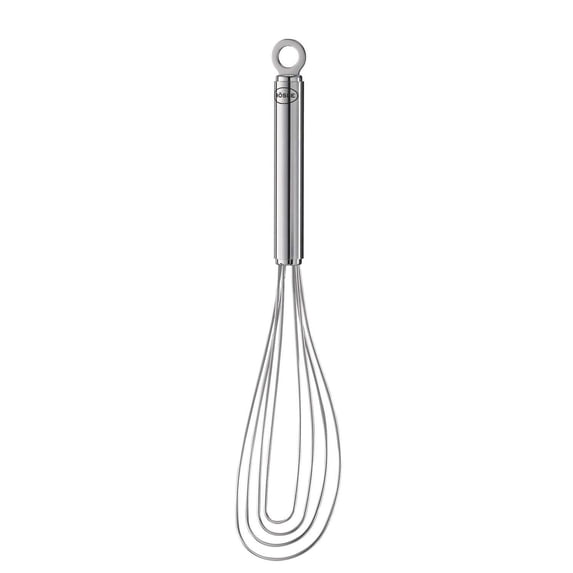 Rösle Stainless Steel Flat Whisk, 4 Wire, 10.6-inch
