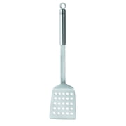 R sle Stainless Steel Perforated Barbeque Spatula, Matte Handle, 18-inch