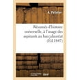 thumbnail image 1 of Résumés d'histoire universelle, à l'usage des aspirants au baccalauréat (Paperback), 1 of 1