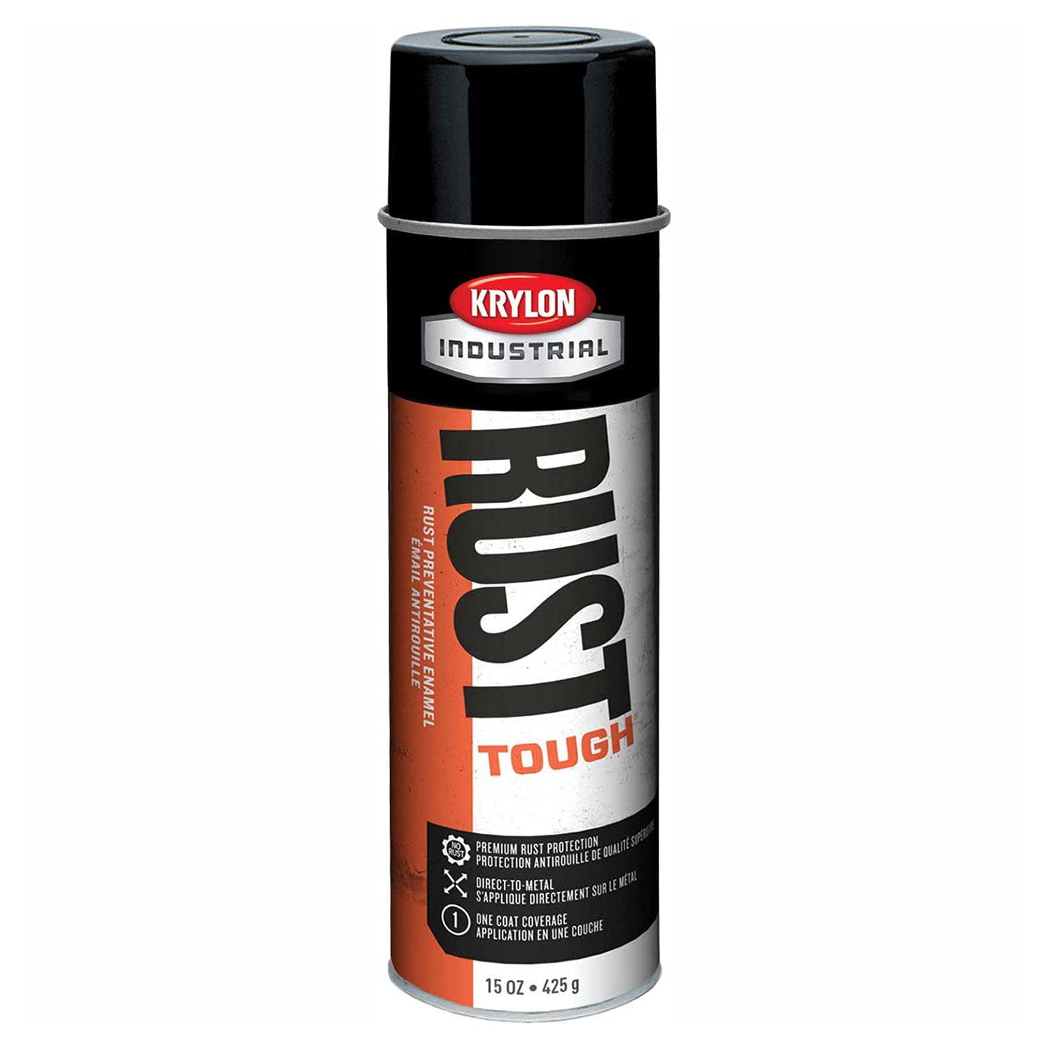 R00799 20oz Gloss Black Spray Paint 904503 Krylon