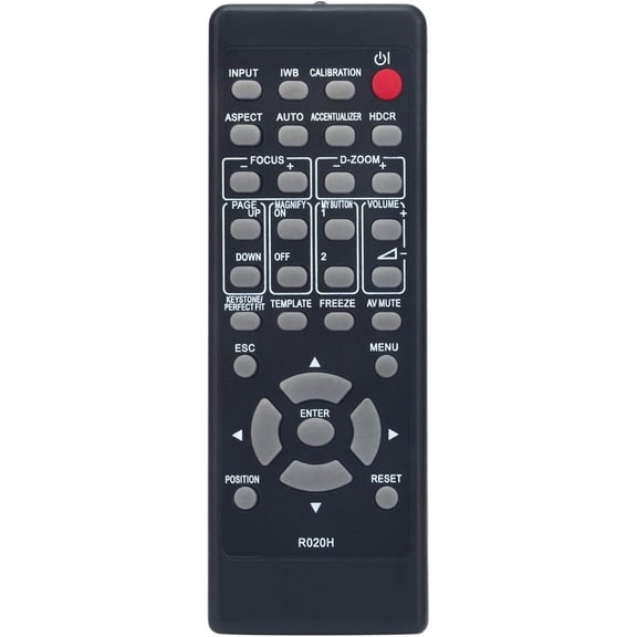 R020H New Replacement Remote fit for Hitachi Projector CP-AX3003 CP-AX3503 CP-AW2503 CP-AW3003