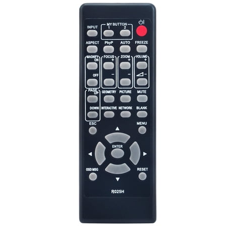 R025H Replace Remote for Hitachi Projector CP-EW5001WN CP-EX3551WN CP-EX3051WN