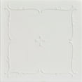 thumbnail image 1 of R05-Spring Buds Pre-Painted Foam Glue-up Ceiling Tile in Dove White (129.6 Sq. ft / Pack) - 48 Pieces, 1 of 4