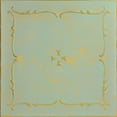 thumbnail image 1 of R05-Spring Buds Pre-Painted Foam Glue-up Ceiling Tile in Gold Moss (259.2 Sq. ft / Pack) - 96 Pieces, 1 of 4