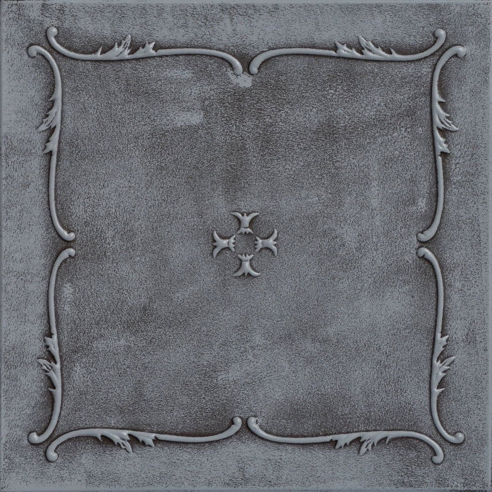 Moss Gray Polystyrene Square Glue-up Ceiling Tile