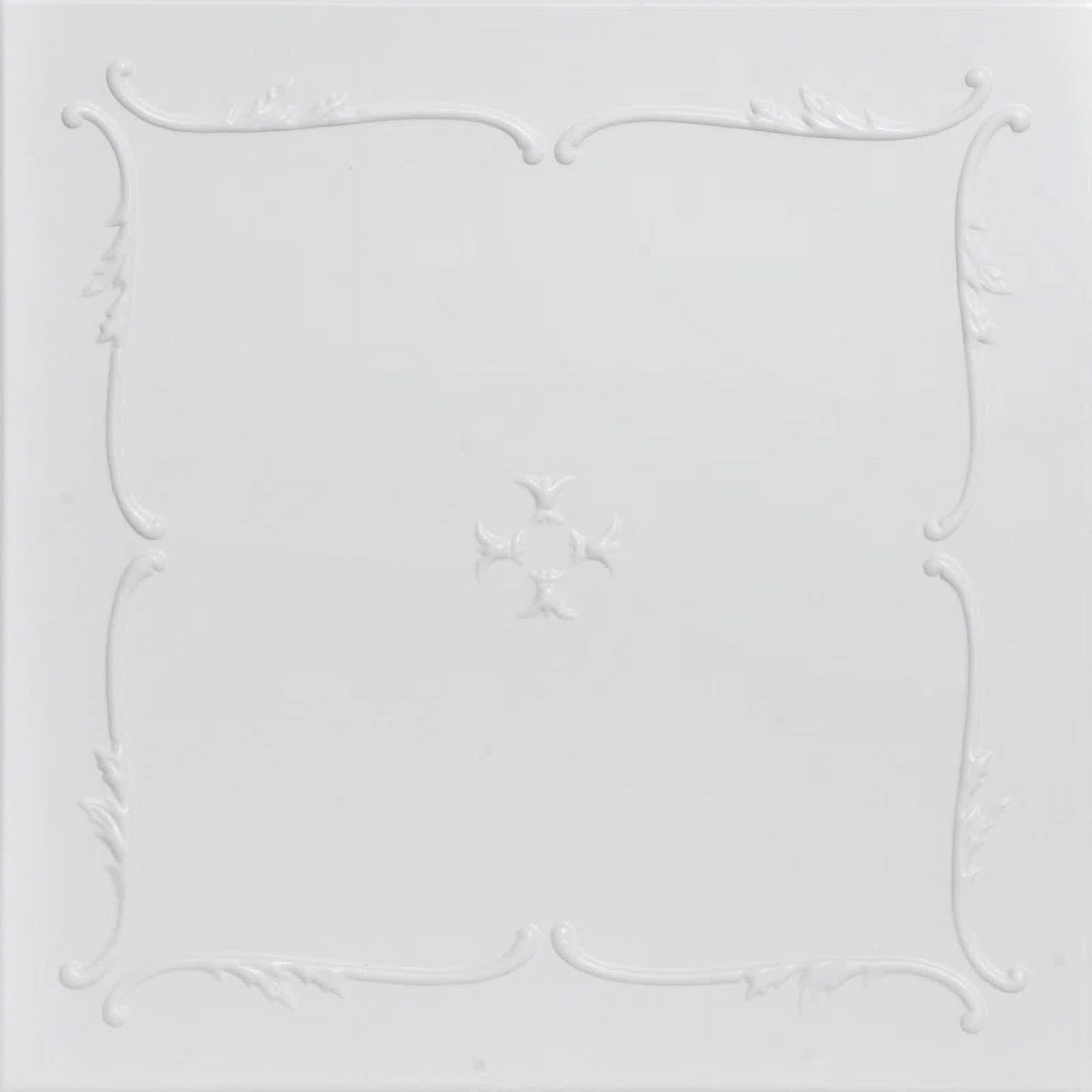 White Heron Polystyrene Glue-up Ceiling Tile Set