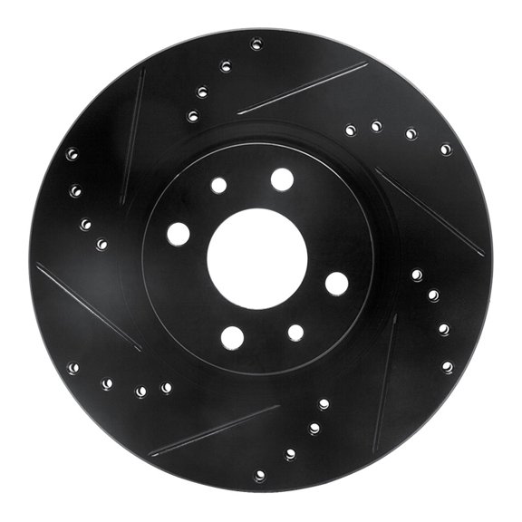 R1 Concepts 633-07004L RNC Brake Rotor - Drill & Slot