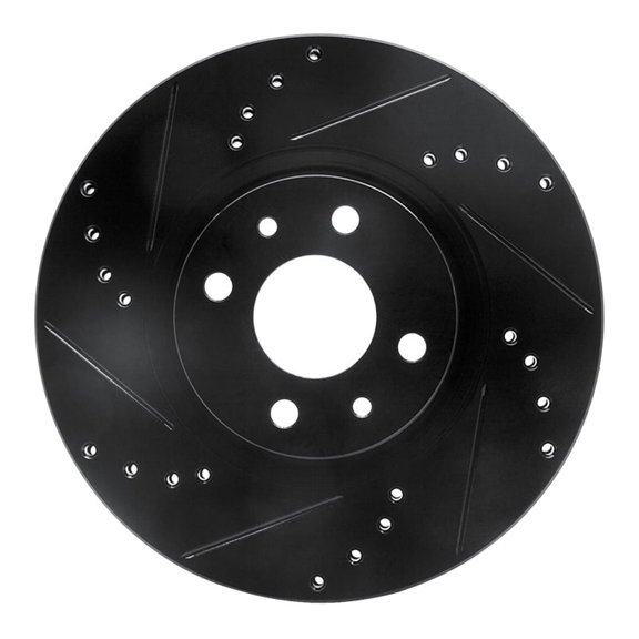 R1 Concepts 633-07004L RNC Brake Rotor - Drill & Slot