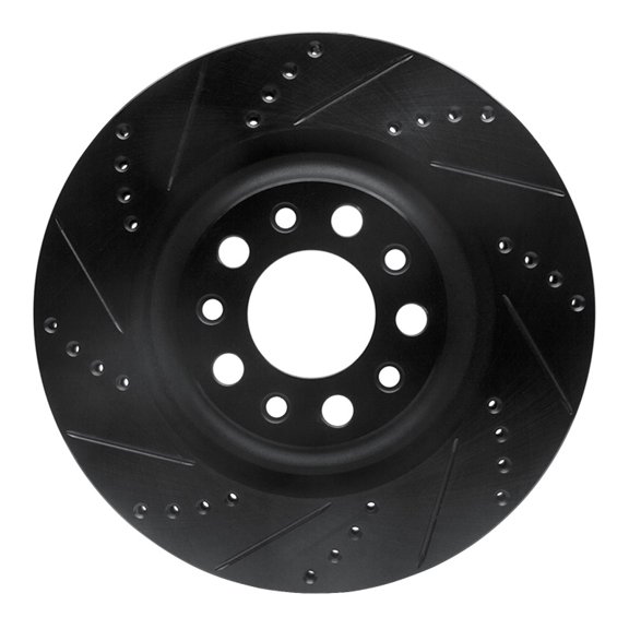 R1 Concepts 633-16013L RNC Brake Rotor - Drill & Slot