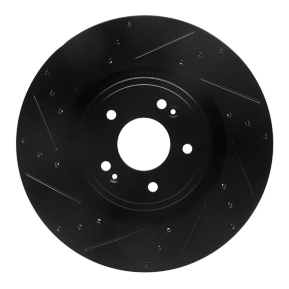 R1 Concepts 633-21038L RNC Brake Rotor - Drill & Slot