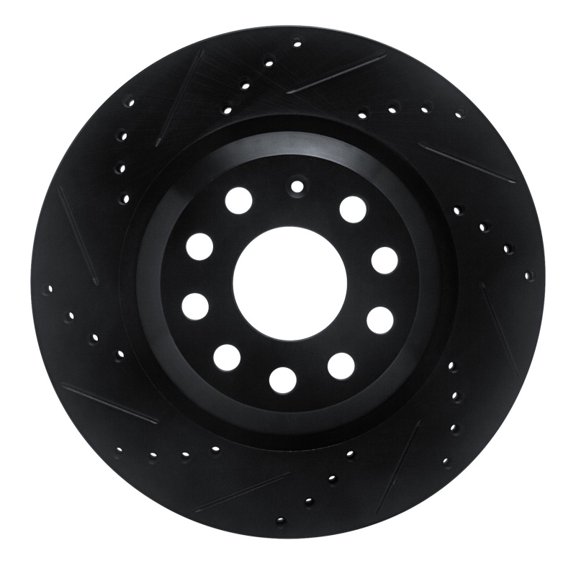 R1 Concepts 633-74030L RNC Brake Rotor - Drill & Slot