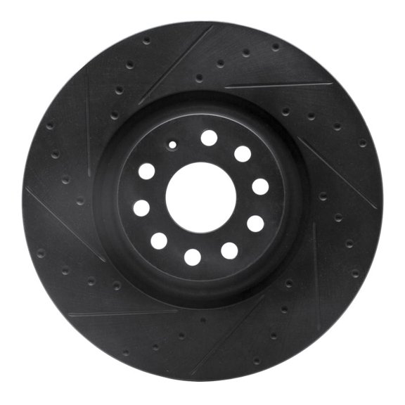 R1 Concepts 633-74034L RNC Brake Rotor - Drill & Slot