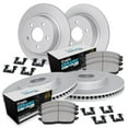 thumbnail image 1 of R1 Concepts Carbon Coated Disc Brake Rotor Set with Euro Ceramic Pads and Hardware WDTH2-11092, 1 of 5