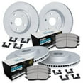 thumbnail image 1 of R1 Concepts Carbon Coated Disc Brake Rotor Set with Euro Ceramic Pads and Hardware WDTH2-73002, 1 of 5