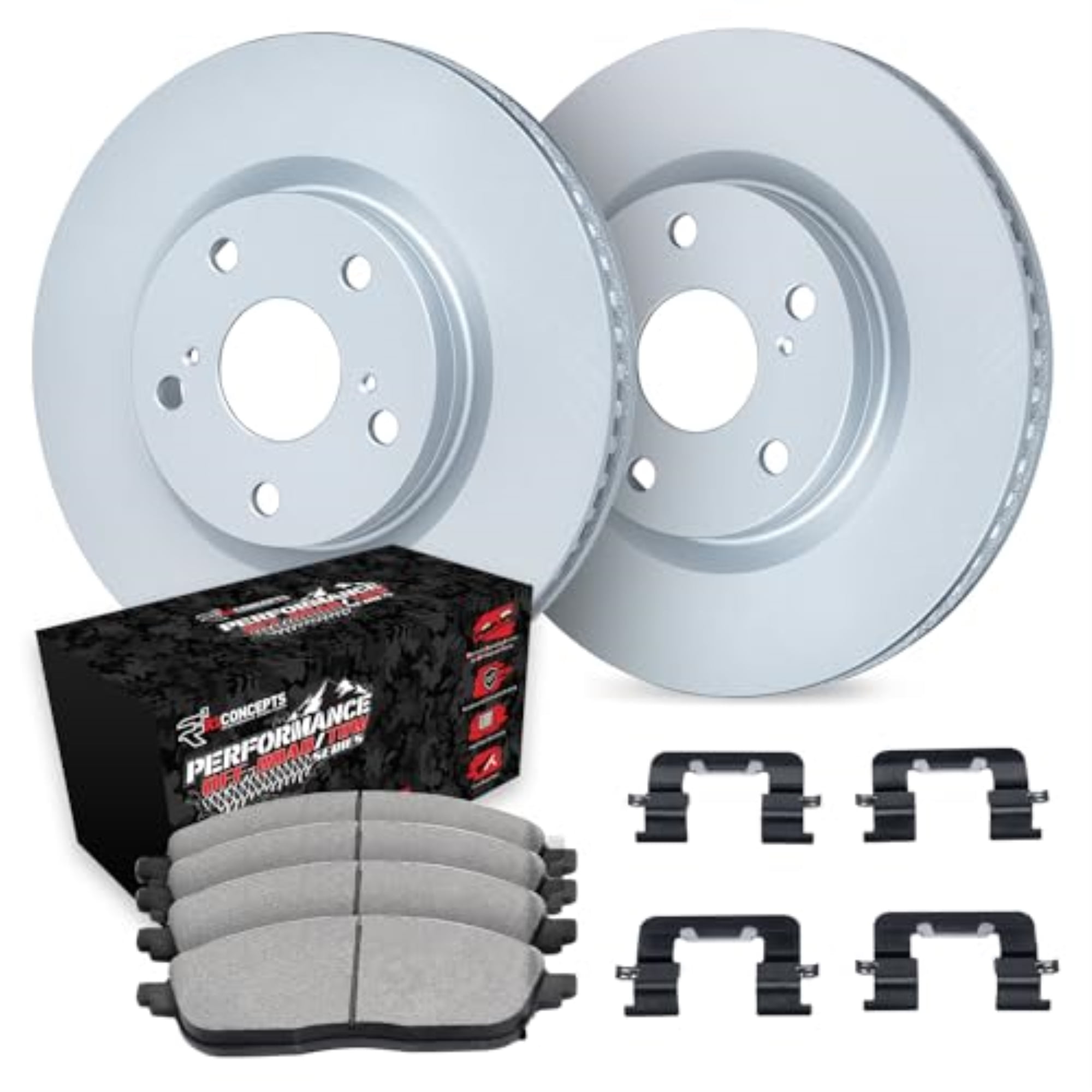 Brake Disc Or Rotor R1 Concepts Carbon Coated Disc Brake Rotor Set with Off-Road/Tow Brake ...