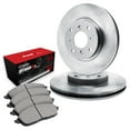 thumbnail image 1 of R1 Concepts Front Brake Kit For 1989-1992 Geo Prizm, 1988-1992 Toyota Corolla| Blank Brake Rotors| Semi-Metallic Brake Pads and Rotors Kit, 1 of 6