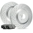 thumbnail image 1 of R1 Concepts Front Brakes and Rotors| Hardware Included| Front Ceramic Brake Pads and Rotors Kit| Fits 2007-2013 BMW X5; 2016-2018 BMW X5; 2008-2010 BMW X6, 1 of 7