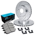 thumbnail image 1 of R1 Concepts Front Brakes and Rotors Kit |Front Brake Pads| Brake Rotors and Pads| Ceramic Brake Pads and Rotors |Hardware Kit |fits 1994-2002 Mazda Miata, 1 of 7