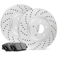 thumbnail image 1 of R1 Concepts Front Brakes and Rotors| Hardware Included| Front Ceramic Brake Pads and Rotors Kit| Fits 2006-2015 Lexus IS250, 1 of 7