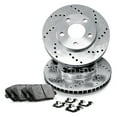 thumbnail image 1 of R1 Concepts Front Brakes and Rotors Kit |Front Brake Pads| Brake Rotors and Pads| Ceramic Brake Pads and Rotors |Hardware Kit |fits 2006-2015 Lexus IS250, 1 of 7