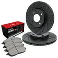 thumbnail image 1 of R1 Concepts Front Brakes and Rotors Kit |Front Brake Pads| Brake Rotors and Pads| Ceramic Brake Pads and Rotors |fits 1981-1987 Chrysler LeBaron, Town & Country, Dodge 400, Aries, Plymouth Reliant, 1 of 6